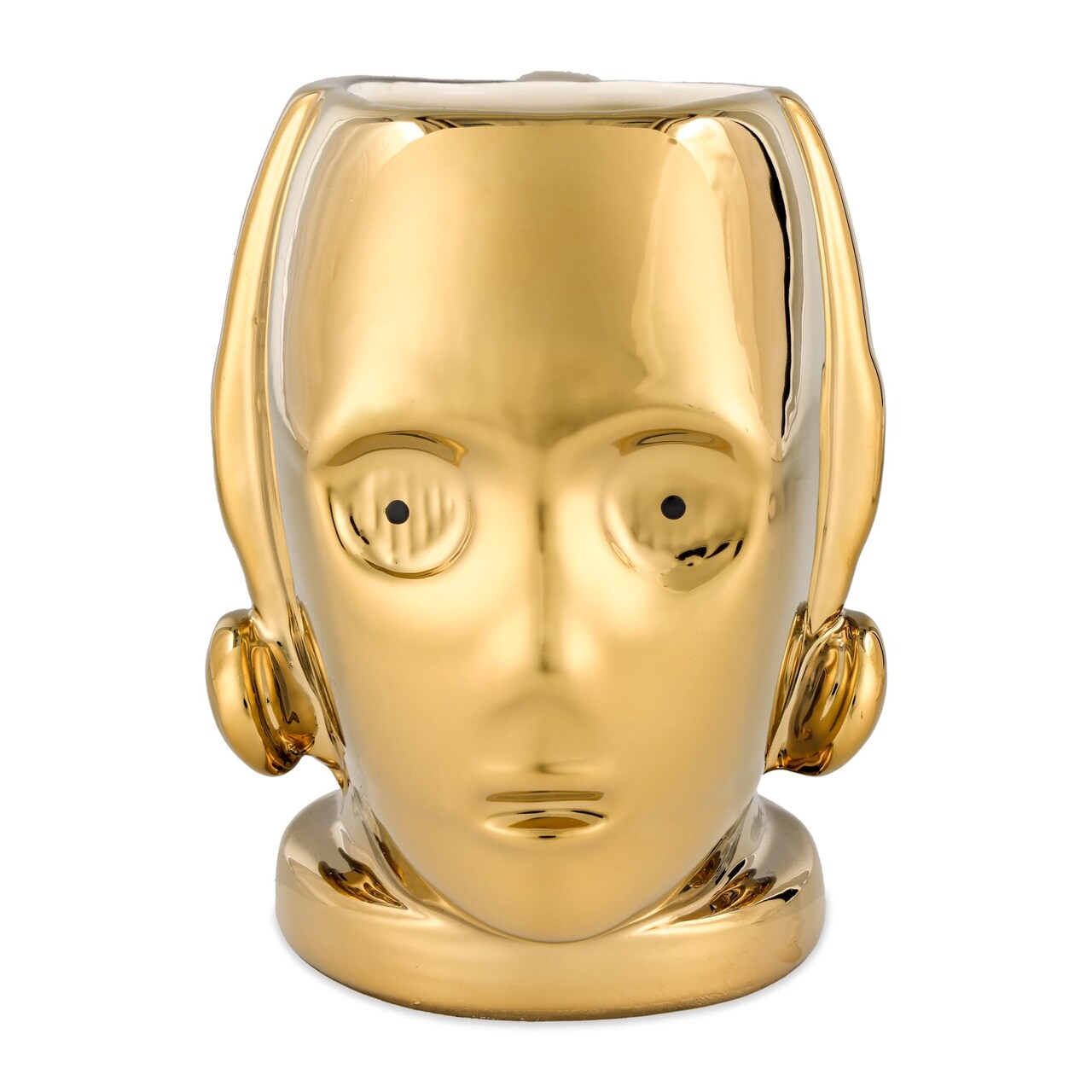Star Wars C-3P0 Electroplated Sculpted Ceramic Mug | Holds 20 Ounces